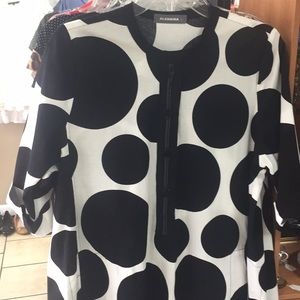 Mid calf designer dress.